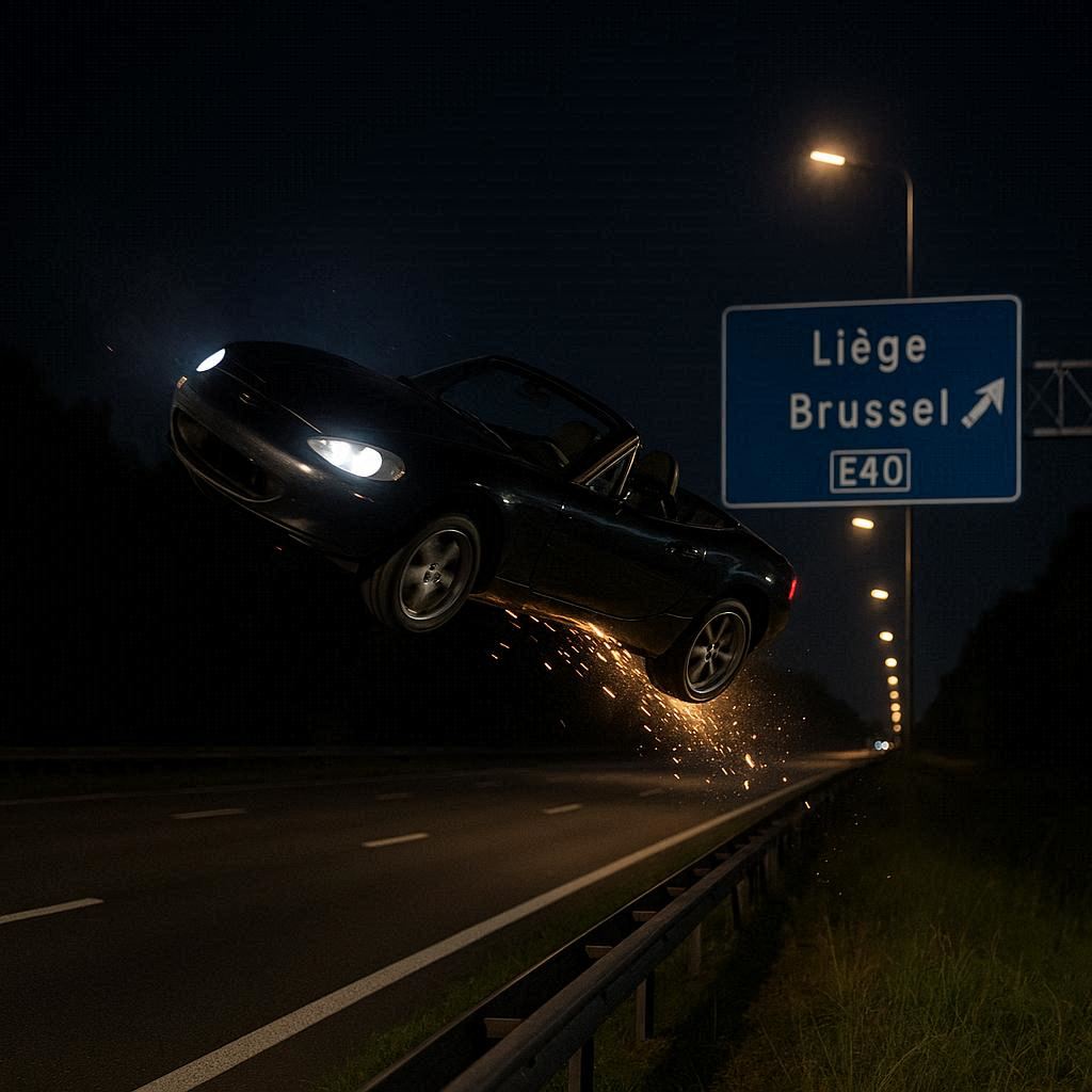 auto unfall belgien
