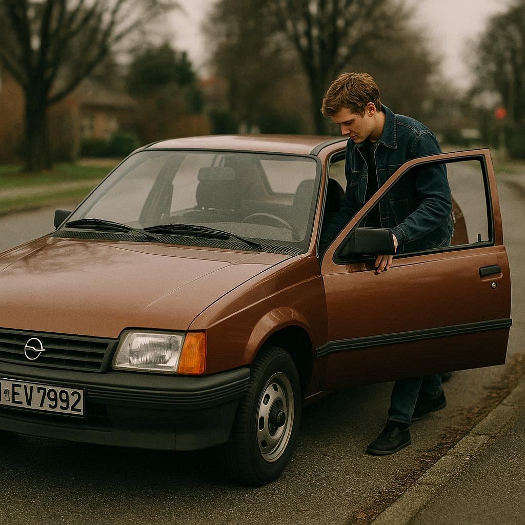 opel kadett J braun