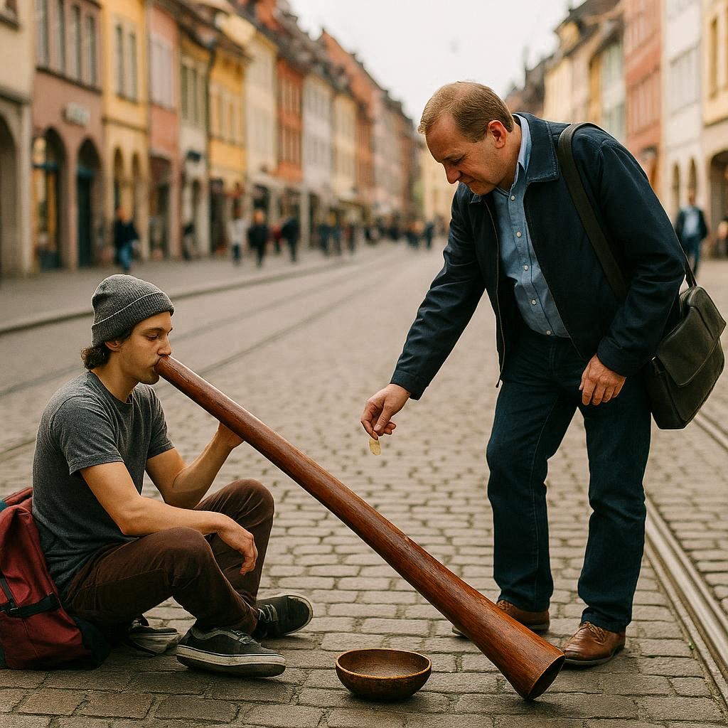 didgeridoo spieler